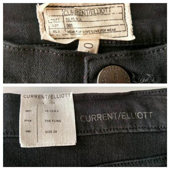 Current/Elliott The Fling Jean - Size 28 - NWT - Picture 7 of 8